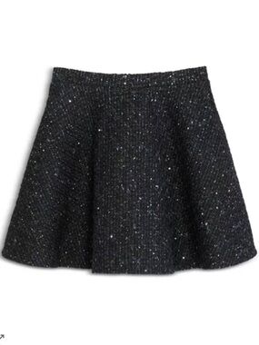 AQUA x Wicked NWT Girls' Tweed Skater Skirt GOES TO CHARITY
